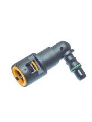 CONEXAO QUICK 5/16 X 5/16 90° COM ANEL POP TOP ACT0027