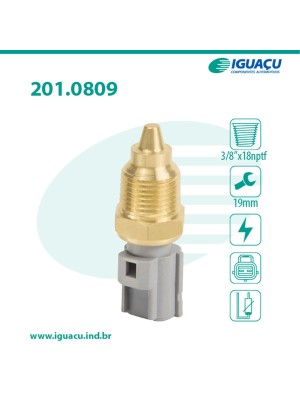 SENSOR TEMP DA AGUA ESCORT 1.8 / FIESTA COURIER