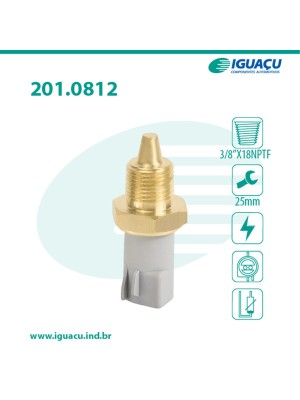 SENSOR TEMP DA AGUA MONDEO 1.8 / 2.0 / TAURUS 3.0