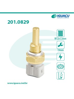 SENSOR TEMP DA AGUA VECTRA 2.0 ASTRA 1.8 CORSA 1.0