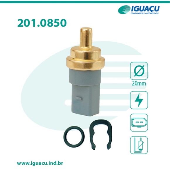 SENSOR TEMP DA AGUA AMAROK 2.0 DIESEL GOLF 1.4 16V