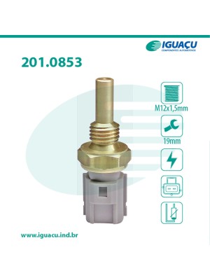 SENSOR TEMP DA AGUA KIA SEPHIA 1.6 COROLLA FIELDER 1.6