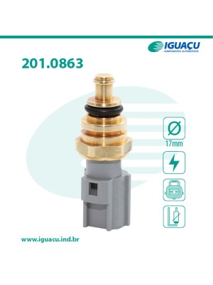 SENSOR TEMP DA AGUA ECOSPORT 1.6 16V FOCUS 1.6 16V