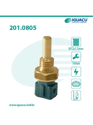 SENSOR TEMP DA AGUA FIAT UNO / MAREA
