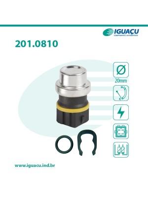 SENSOR TEMP DA AGUA GOL / PARATI 1.0