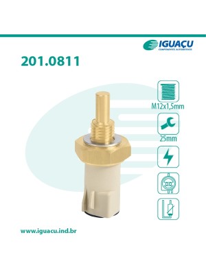 SENSOR TEMP DA AGUA GOL 1.0 / LOGUS 2.0