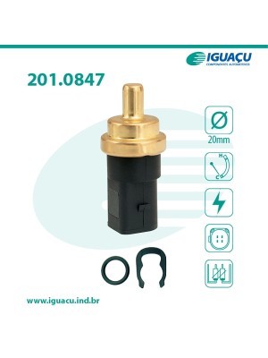 SENSOR TEMP DA AGUA SEAT CORDOBA 1.6 8V