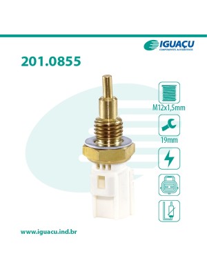 SENSOR TEMP DA AGUA COROLLA 2.0 16V CAMRY 2.4 16V