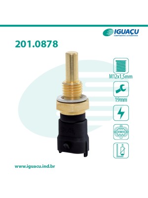 SENSOR DE TEMP DA AGUA PEUGEOT CITROEN FIAT