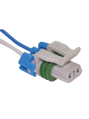 CHICOTE REPARO 2 VIAS MONTADO COM 15 CM DE CABO CHICOTE