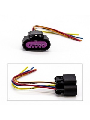 CHICOTE REPARO 5 VIAS PORTA FEMEA CHEVROLET