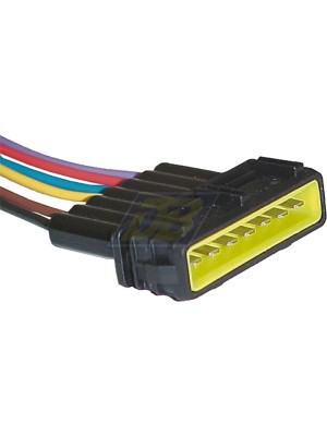 CHICOTE REPARO 7 VIAS MONTADO COM 15 CM DE CABO CHICOTE BULLDOG