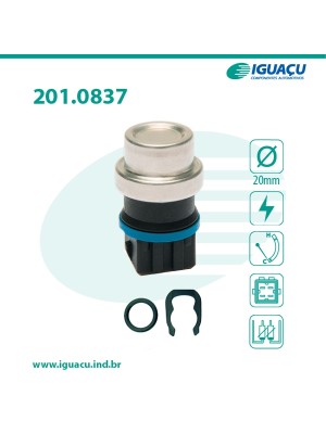 SENSOR TEMP DA AGUA GOL 1.9 / PARATI 1.9 / SAVEIRO 1.9