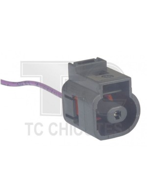 CHICOTE REPARO 1 VIA MONTADO COM 15 CM DE CABO