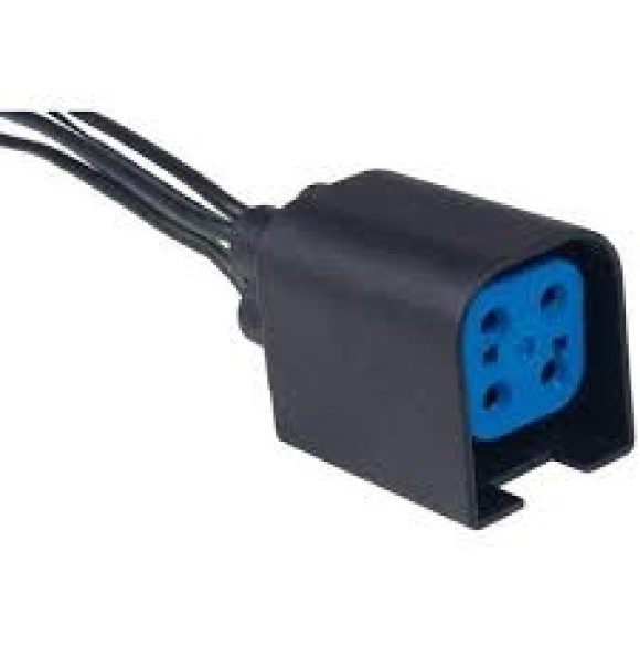 CHICOTE REPARO 4 VIAS PORTA FEMEA FIESTA FORD