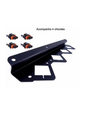 Regua Suporte de Bobinas Fiat Marea para VW AP com chicote